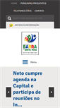 Mobile Screenshot of barradesantarosa.pb.gov.br
