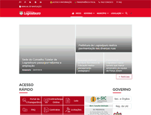 Tablet Screenshot of logradouro.pb.gov.br