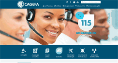 Desktop Screenshot of cagepa.pb.gov.br