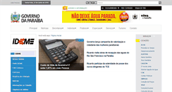 Desktop Screenshot of ideme.pb.gov.br