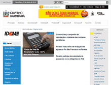 Tablet Screenshot of ideme.pb.gov.br