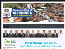 Tablet Screenshot of cmalhandra.pb.gov.br