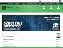 Tablet Screenshot of biblioteka.pb.edu.pl