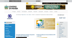 Desktop Screenshot of codata.pb.gov.br