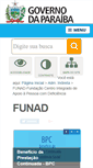 Mobile Screenshot of funad.pb.gov.br