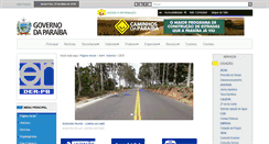 Desktop Screenshot of der.pb.gov.br