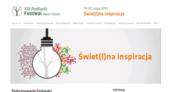 Desktop Screenshot of festiwal.pb.edu.pl