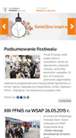Mobile Screenshot of festiwal.pb.edu.pl