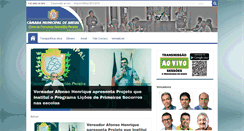 Desktop Screenshot of camaraareial.pb.gov.br