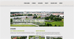 Desktop Screenshot of fundacja.pb.edu.pl
