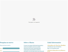 Tablet Screenshot of museuvirtualjoseamerico.pb.gov.br