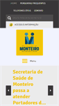 Mobile Screenshot of monteiro.pb.gov.br