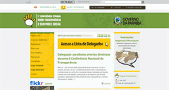 Desktop Screenshot of consocial.pb.gov.br